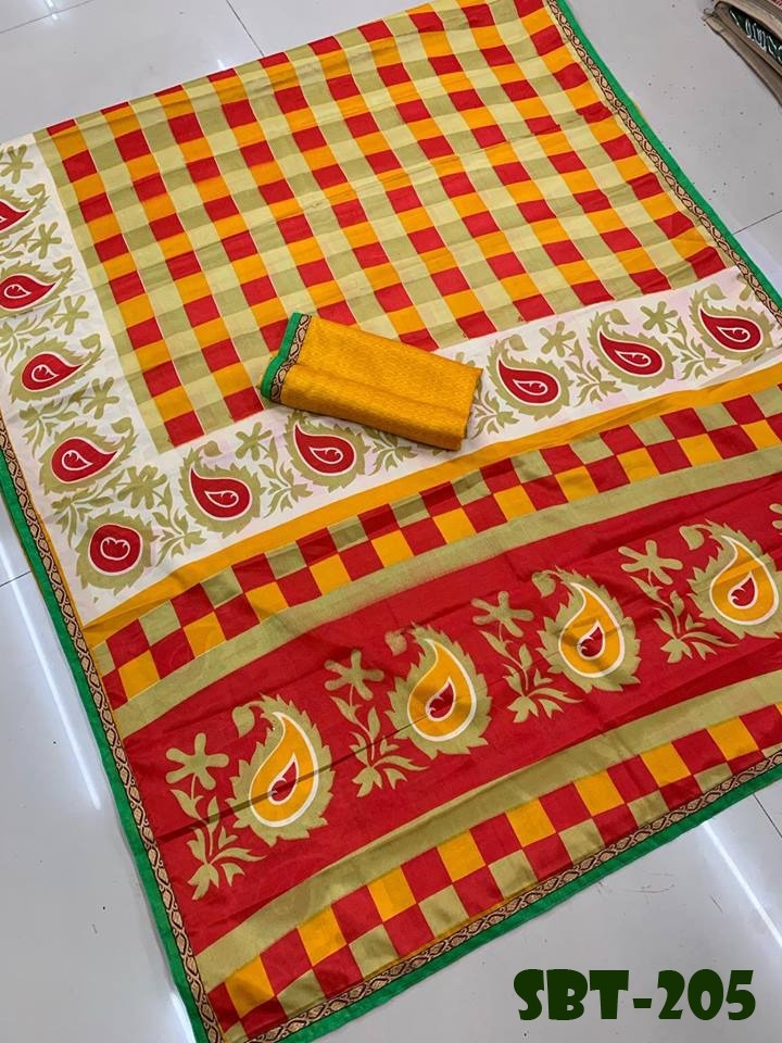 Multi Colour Soft Light Silk