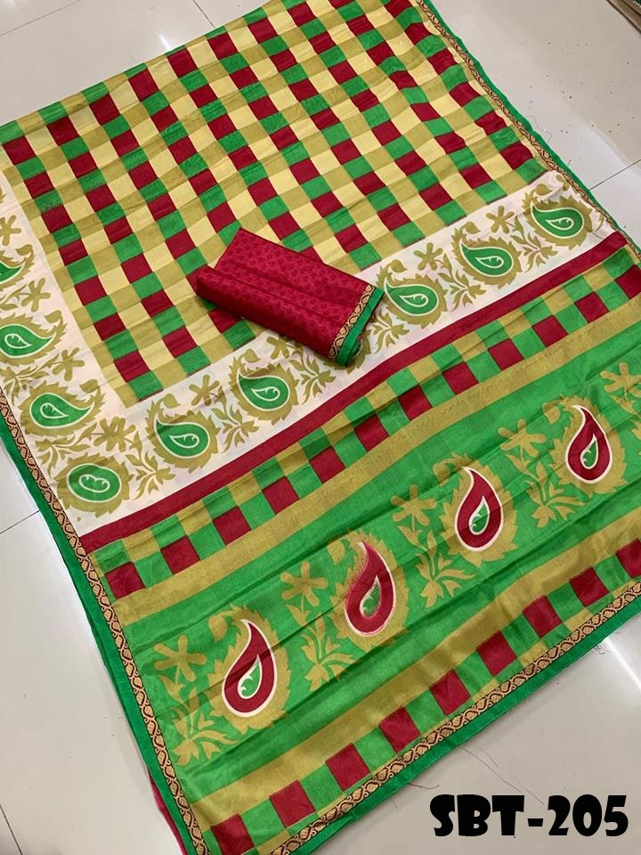 Multi Colour Soft Light Silk
