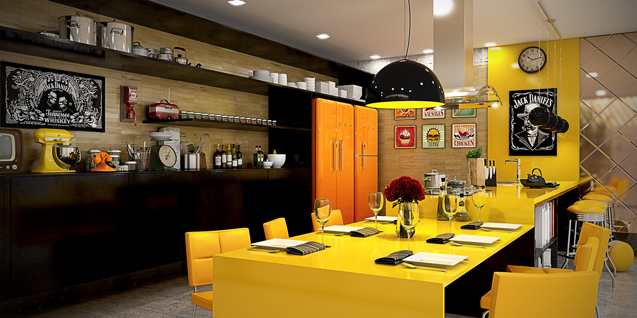 German Acrylic High-gloss Modular Kitchen No Assembly Required