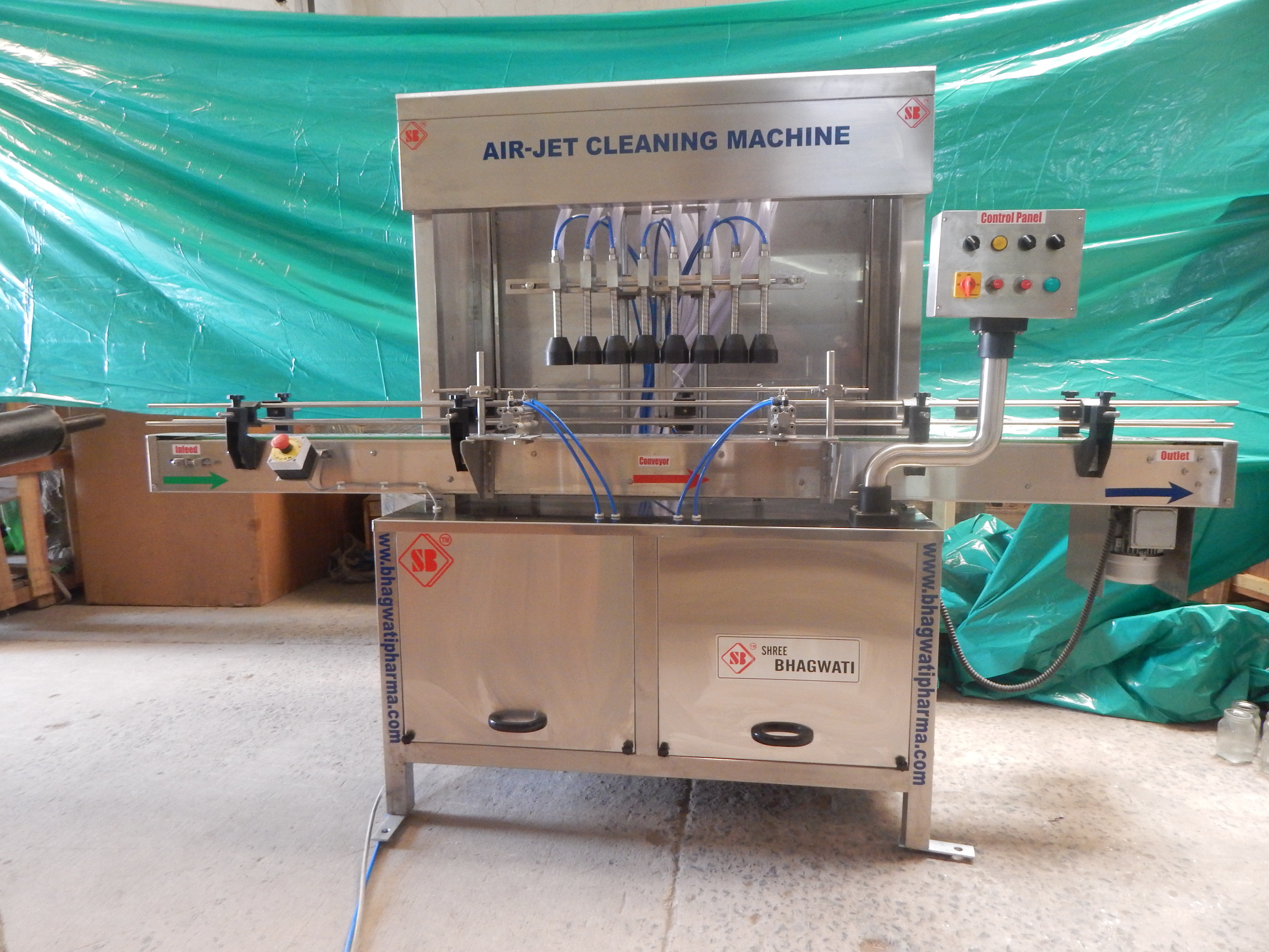 Air Jet Cleaning Machine - Automatic Grade: Automatic