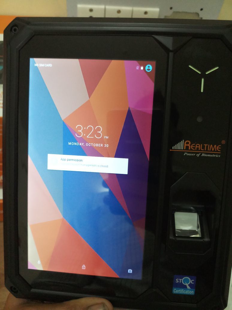 Realtime T 502 Aadhaar Enabled Biometric Attendance System