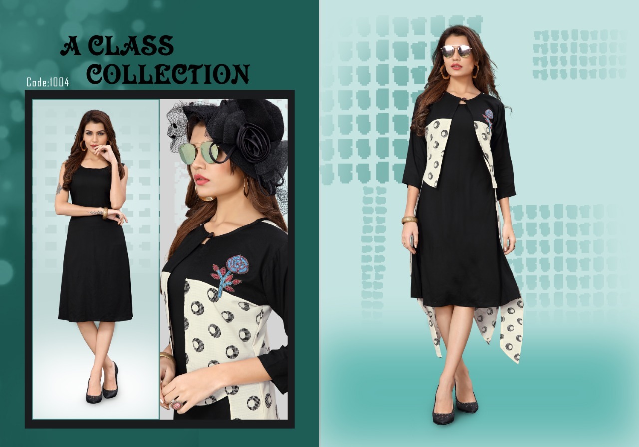 Mix Georgette Printed Kurti