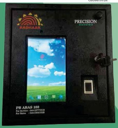 Precision (Pb Abas -100 ) Adhaar Enabled Biometric Attendance System