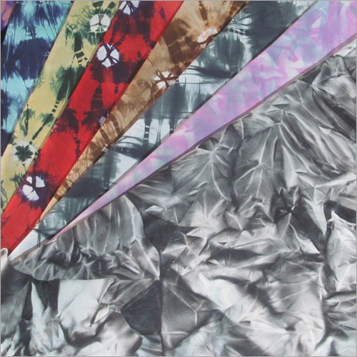 टाई और डाई तैयार चमड़ा