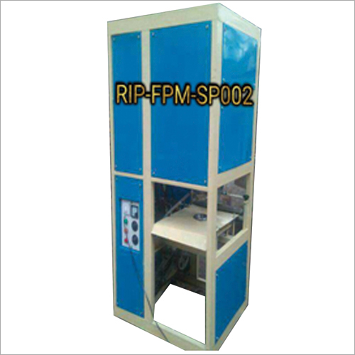 Blue Single Die Paper Plate Making Machine