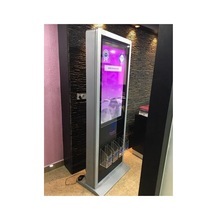 Ice Magic Mirror - Glass 52 Inch, Social Media Integration & Unlimited Photos, Customizable Templates & Real-time Image Enhancement