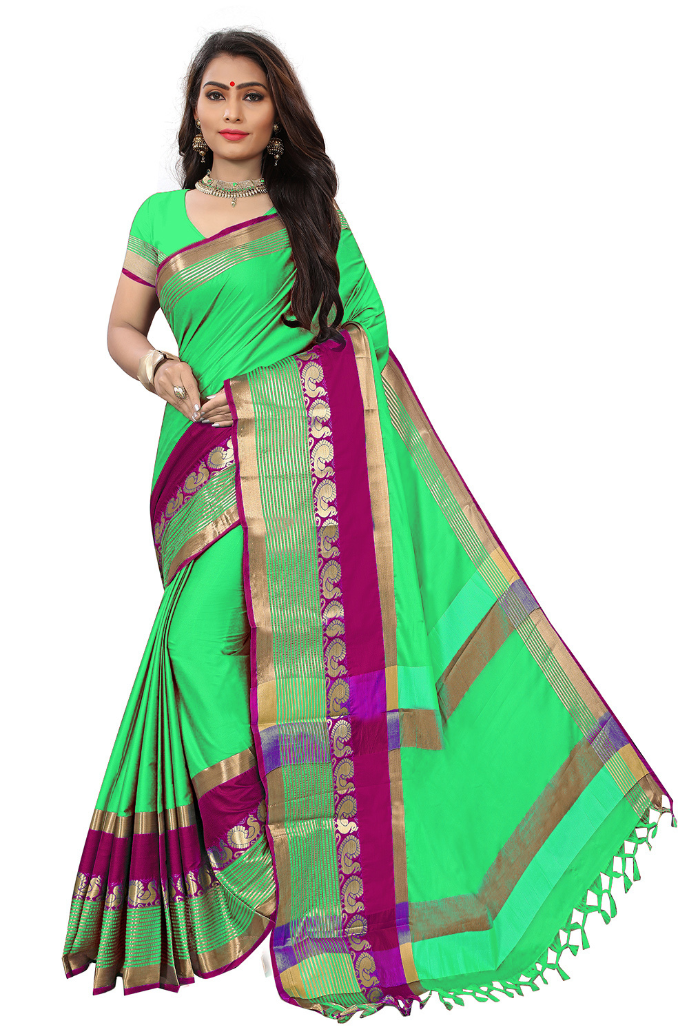 Blue Damini Patankar Saree