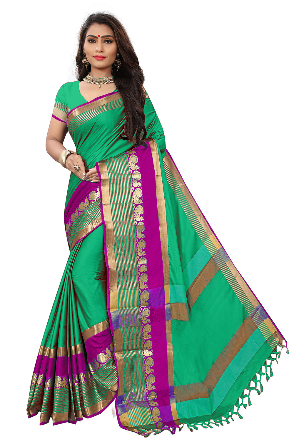 Blue Damini Patankar Saree
