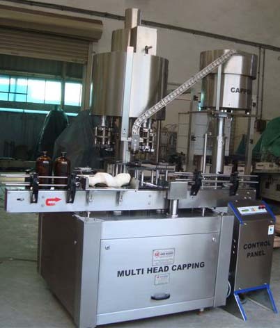 Six Head Ropp Cap Sealing Machine