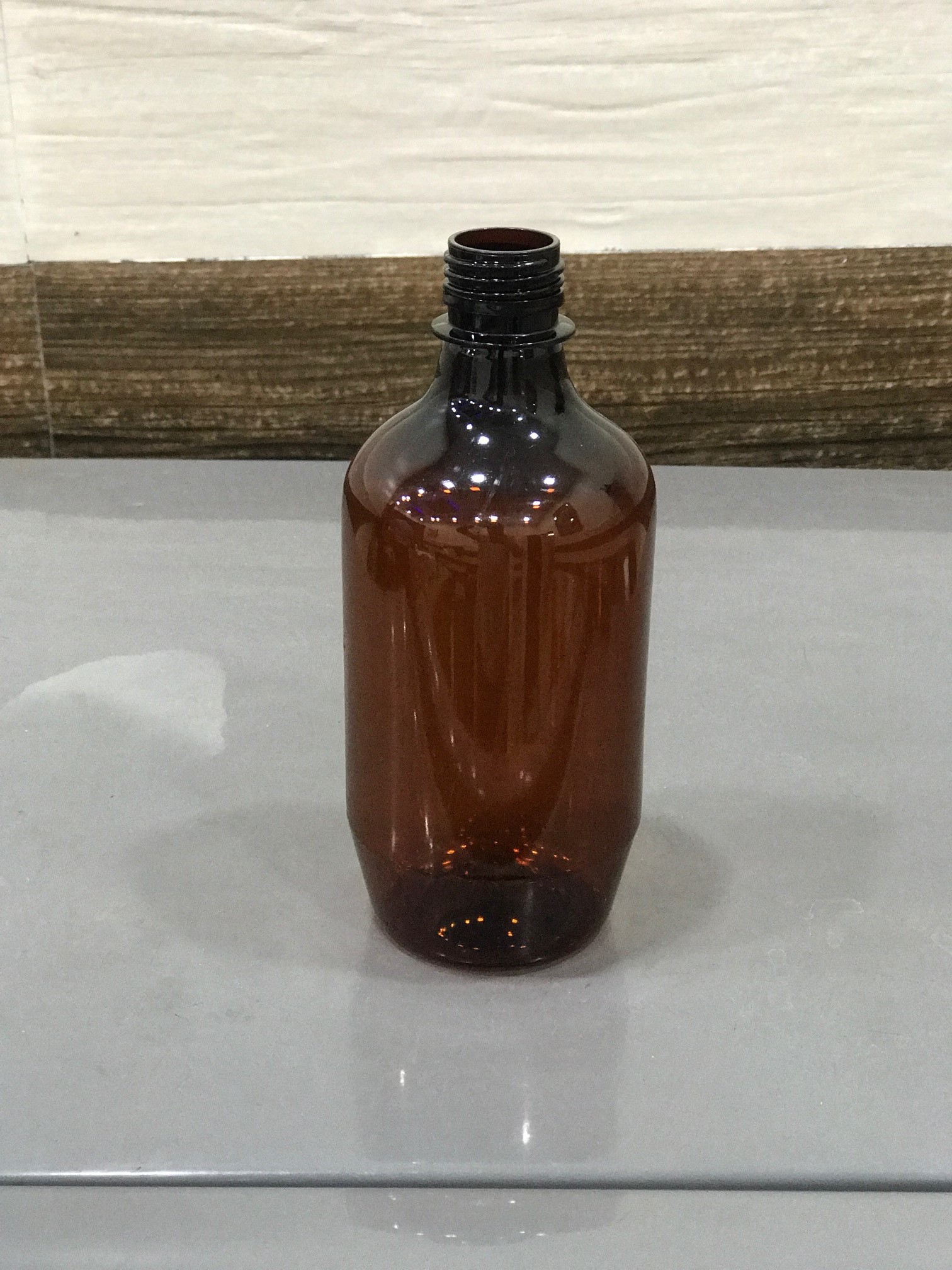Natural And Amber Pet Pharma Bottle