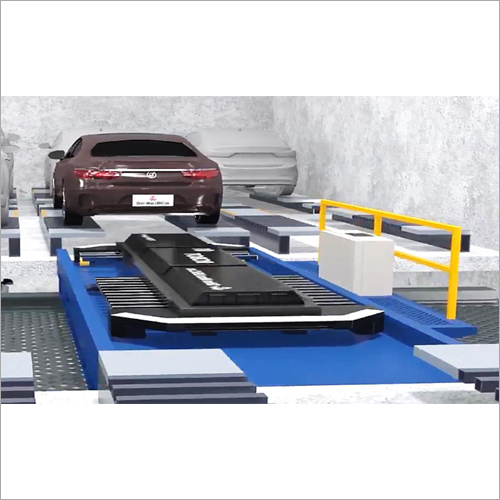 Automated Parking System - Steel, Customizable Dimensions, 2000 kg Weight Capacity | PLC Control, Emergency Stop, Sensors