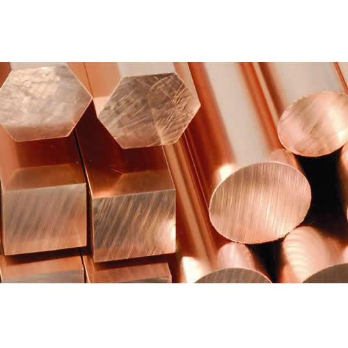 Copper Hexagon Rod Diameter: 6mm To 100mm Millimeter (Mm)