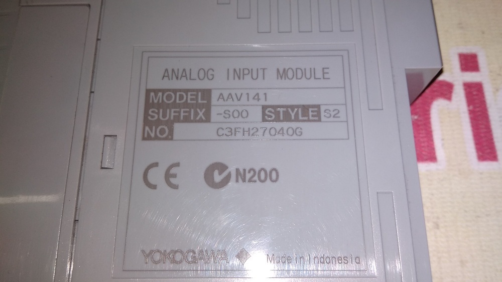 Yokogawa Input Module