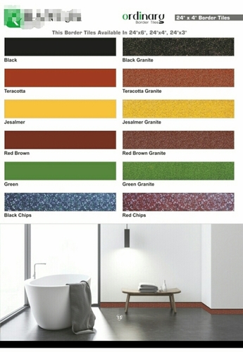 Border Wall Tiles 4 X 24