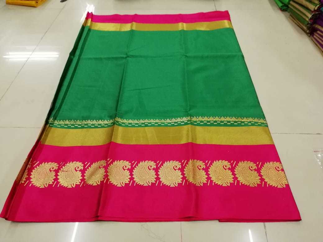 Cotton Silk Saree - 5.5 Mtr Length Multi Colour Printed Design | Luxurious Feel Perfect For Festive Occasions