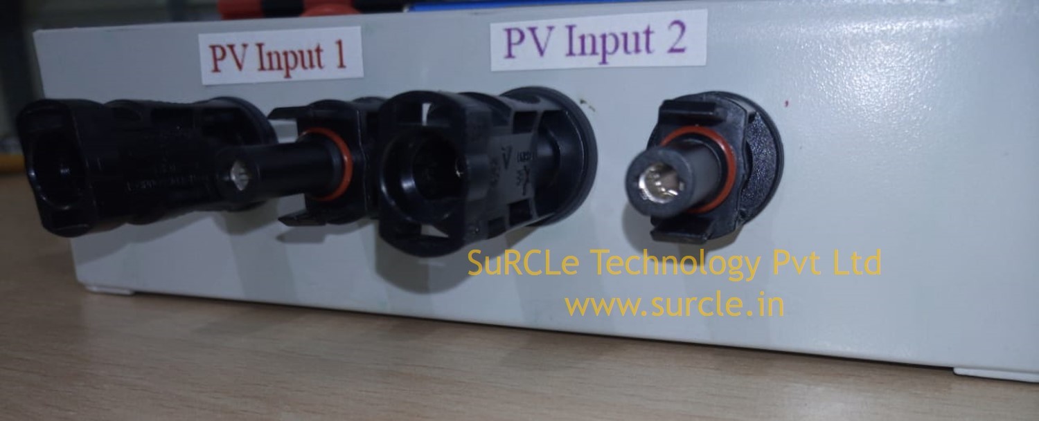 Xlpe Surcle Solar Off-grid 4 In 1 Out Dc Combiner Box With Display