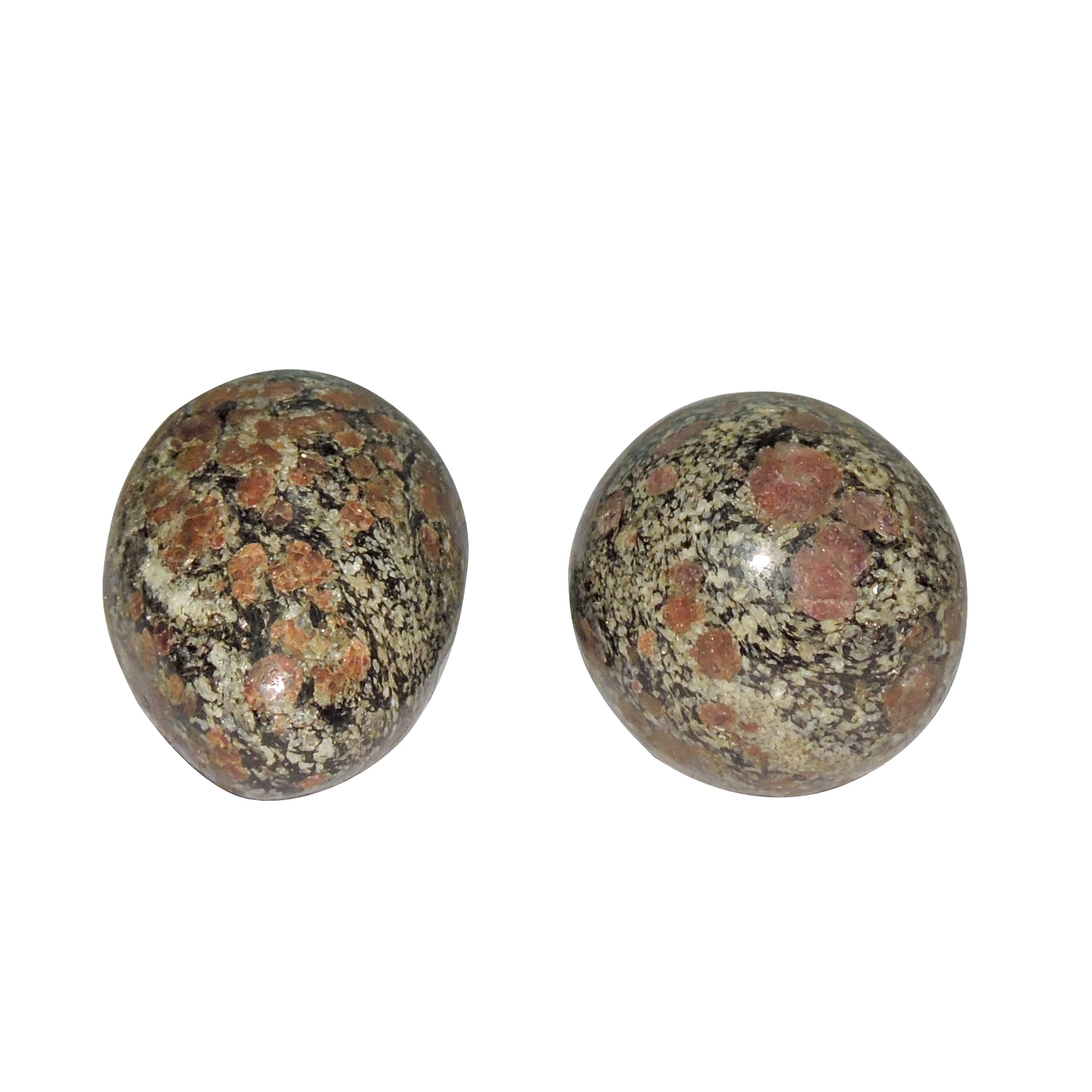 Satyamani Natural Ruby Matrix Egg Weight: 100 Grams (G)