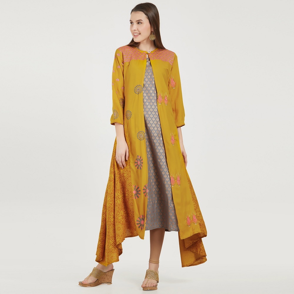 Rayon Designer Kurtis