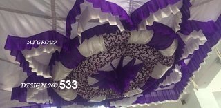 तम्बू की छत की सजावट