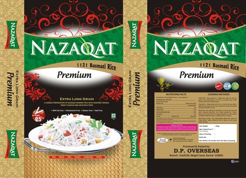 White Nazaqat 1121 Sella Basmati Rice