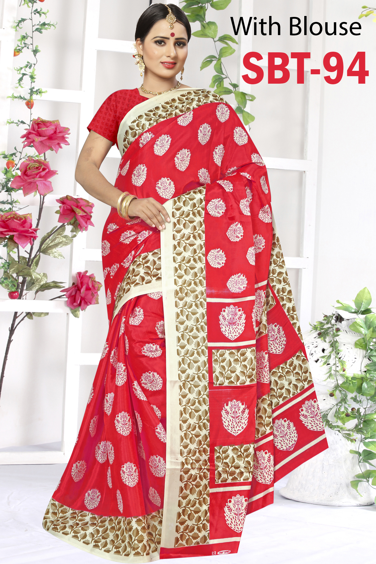 New Silk Saree - Cotton Silk Fabric, 5.5 Mtr Length, Multi Color | Patola Style, Printed Pattern, Resam Embroidery Work