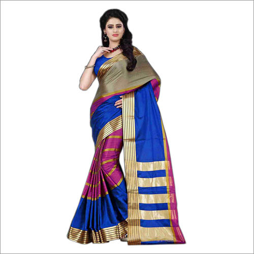 Multi Fancy Topdy Saree