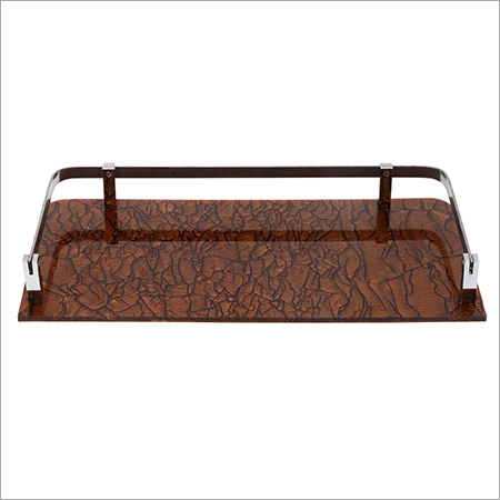 लक्ज़री मार्बल डिज़ाइन ऐक्रेलिक कॉर्नर शेल्फ