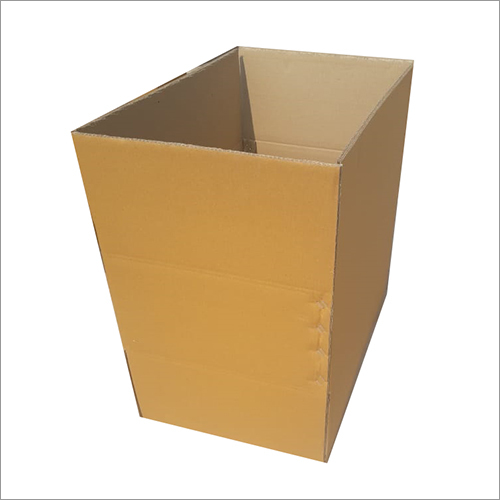 Corrugated Packaging Box - Paper Material, Customized Sizes , Brown Rectangle Shape for Electronics, Furniture, Crafts, Home Appliances