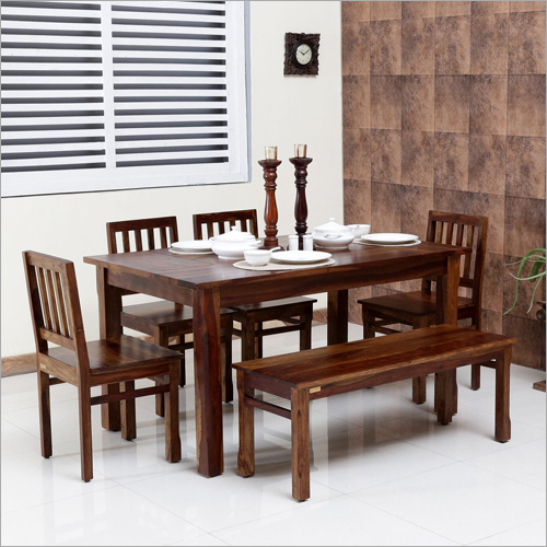 Brown Wooden Restaurant Furniture