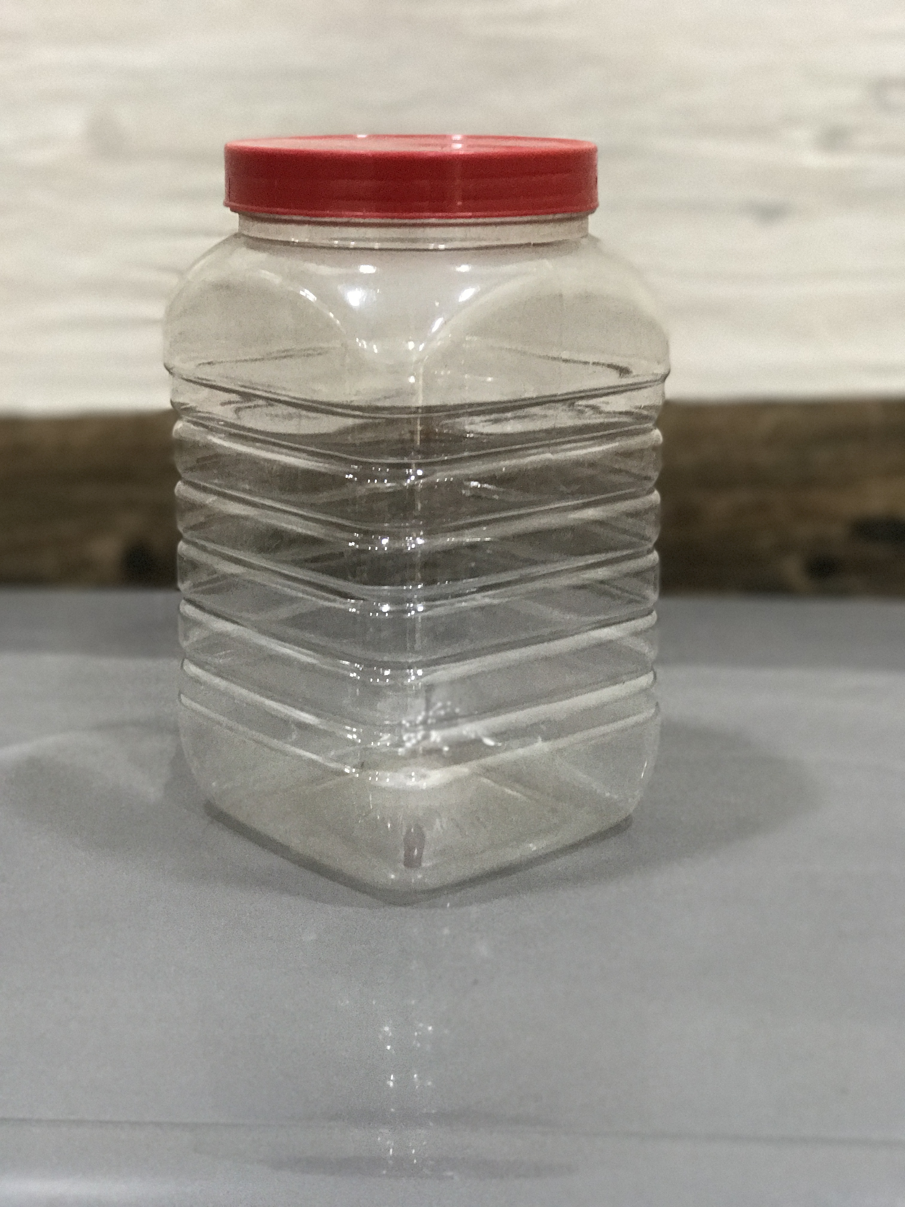 Plastic Rice Jars