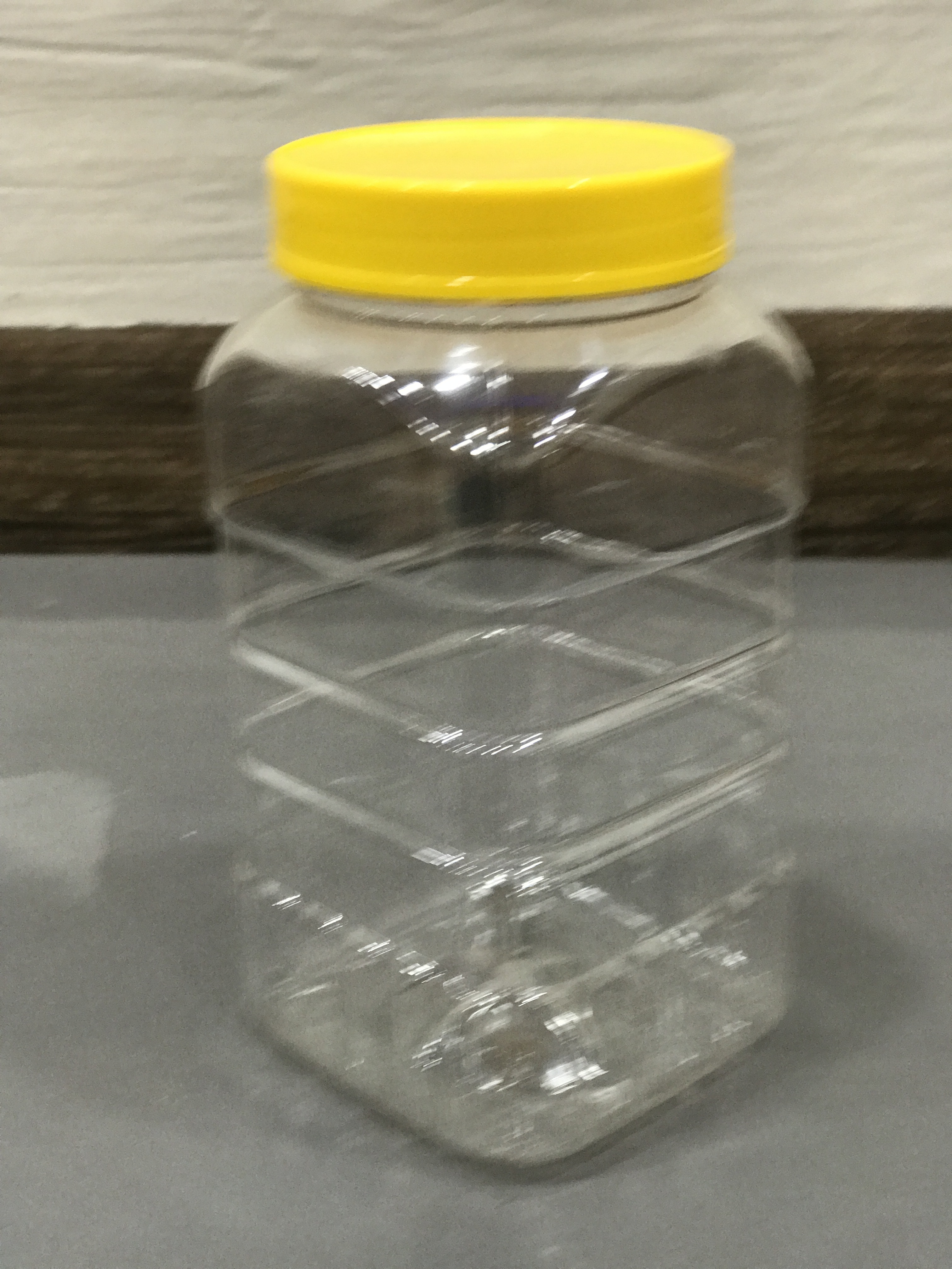 Plastic Rice Jars