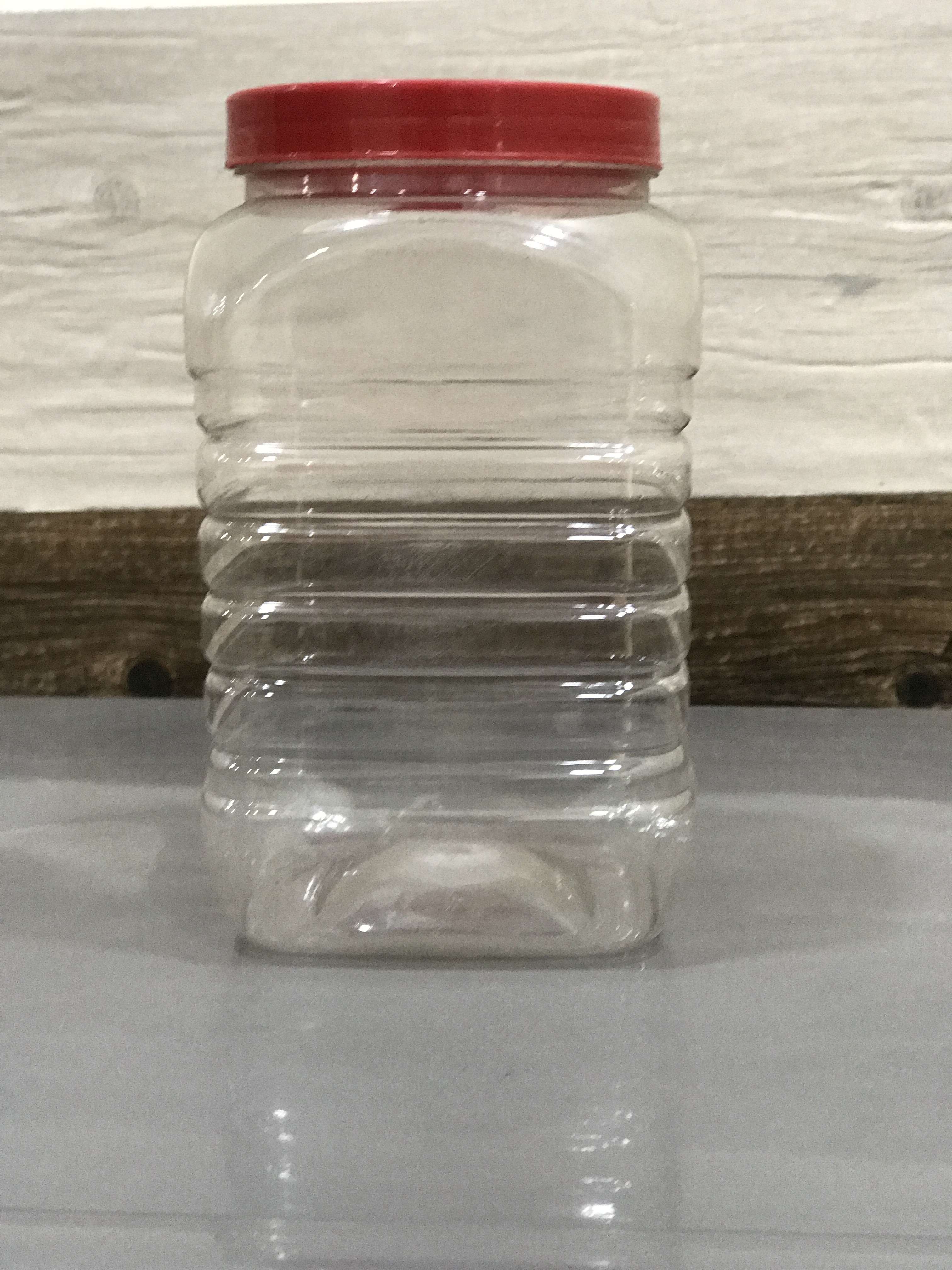 Plastic Rice Jars