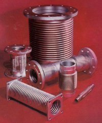 Generator Bellow - High-Grade Stainless Steel, Round Shape with Flanges and Tied Rods