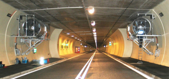 Metal Automation And Plc Panels  In Tunnel Ventilation System