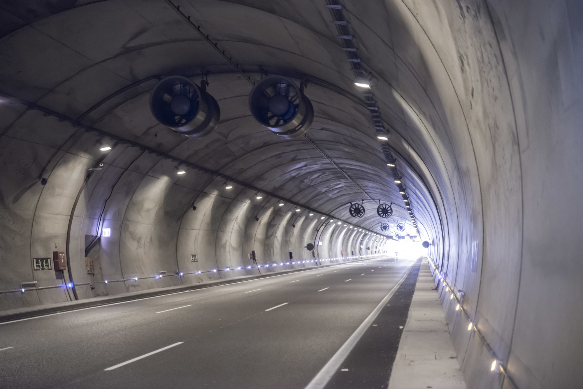 Metal Automation And Plc Panels  In Tunnel Ventilation System