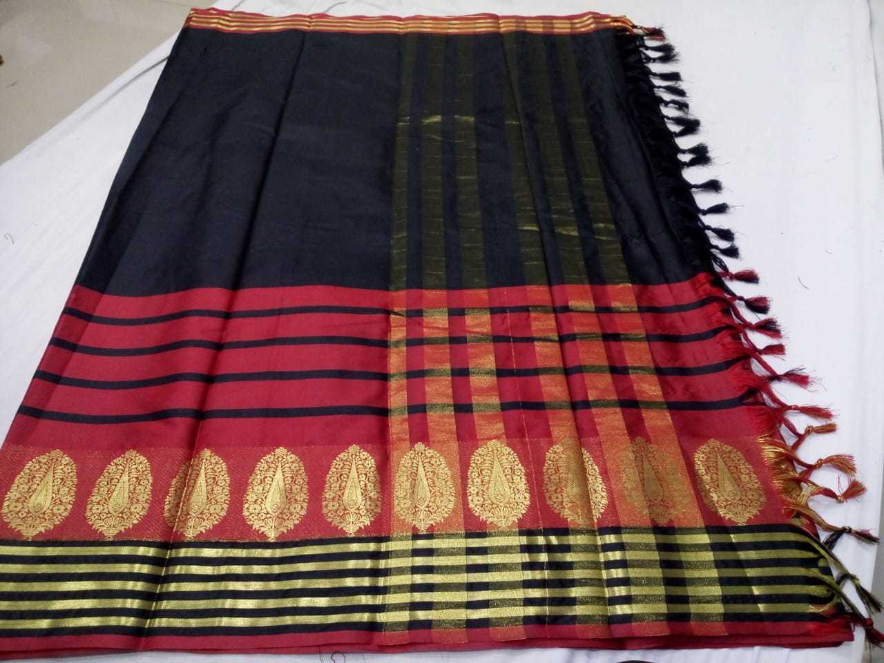 Multi Tulasi  Pure Soft Saree