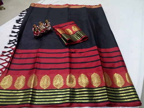 Multi Tulasi  Pure Soft Saree