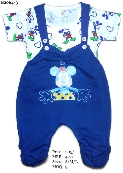 Dungaree - Cotton, Size [L, M, S], Colors: Red, Green, Blue | Unisex, Anti Uv, Breathable, Cool Pass, Non Toxic, No Fade, Modern Style