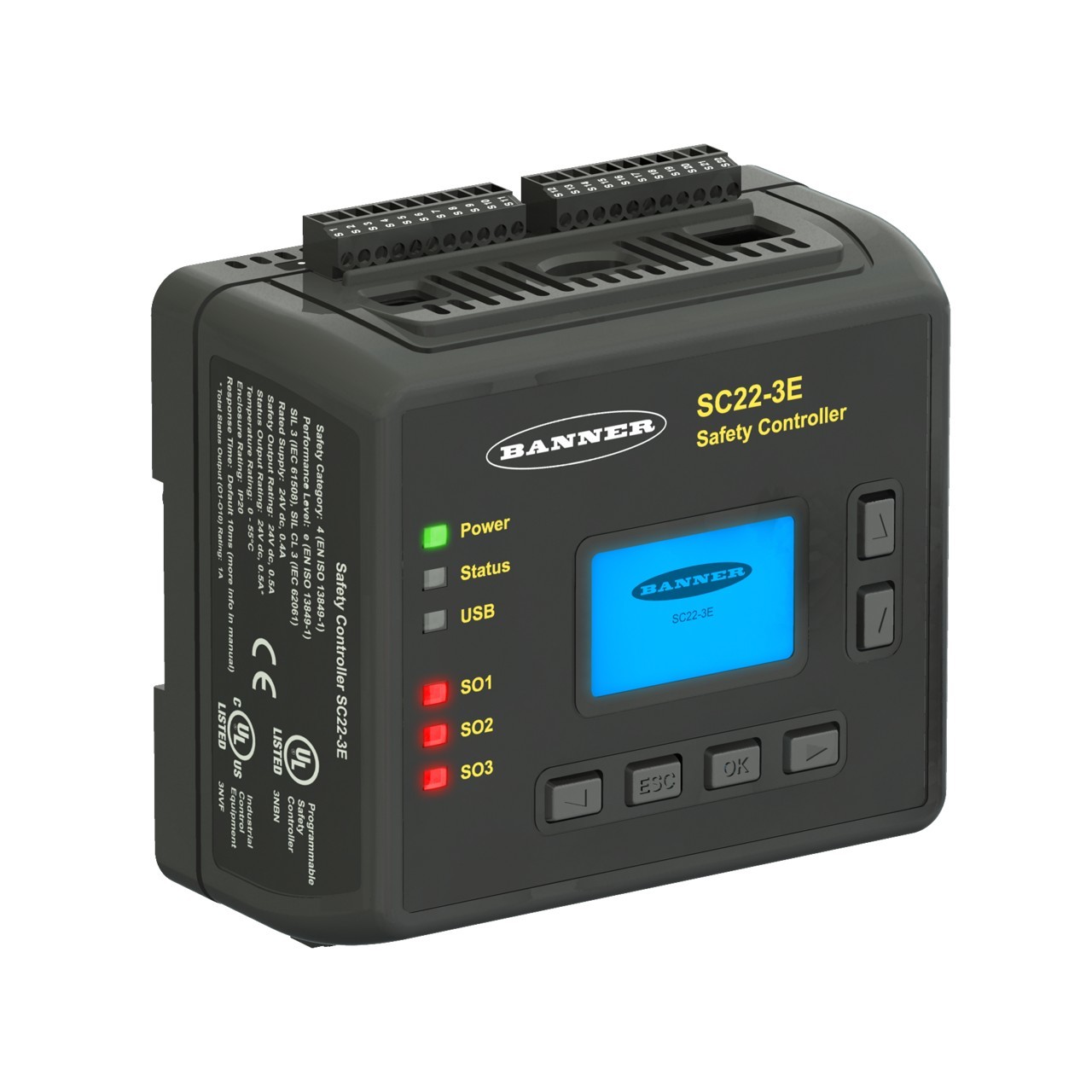 Banner Safety Controllers Warranty: 1 Year Date Of Invoice
