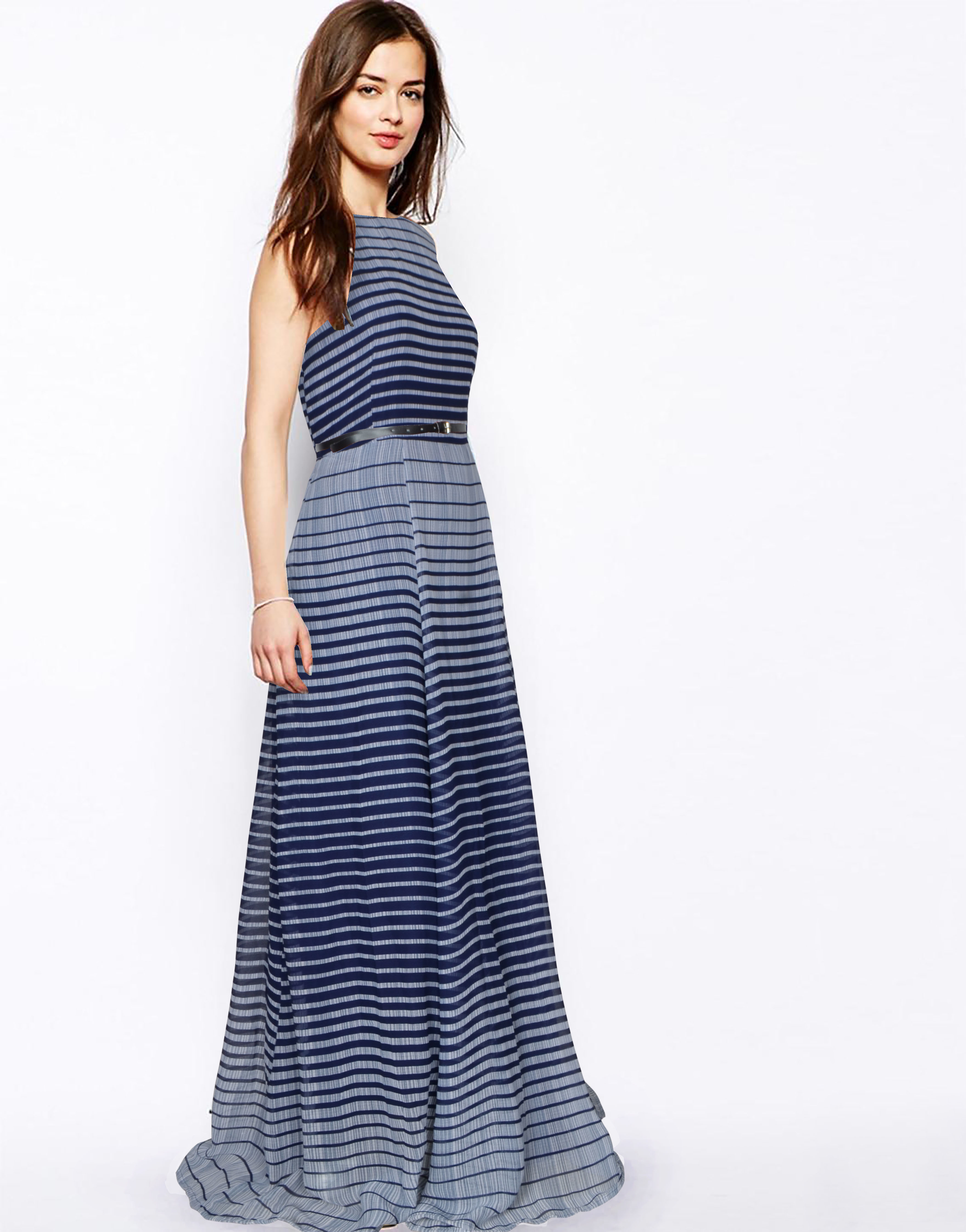 Blue Latest Gown
