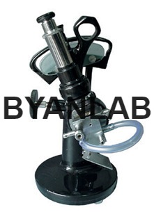 Abbe Refractometer - Metal, 150 x 100 x 200 mm | Refractive Index Range 1.3000 - 1.7000, Accuracy ±0.0002, Resolution 0.0001