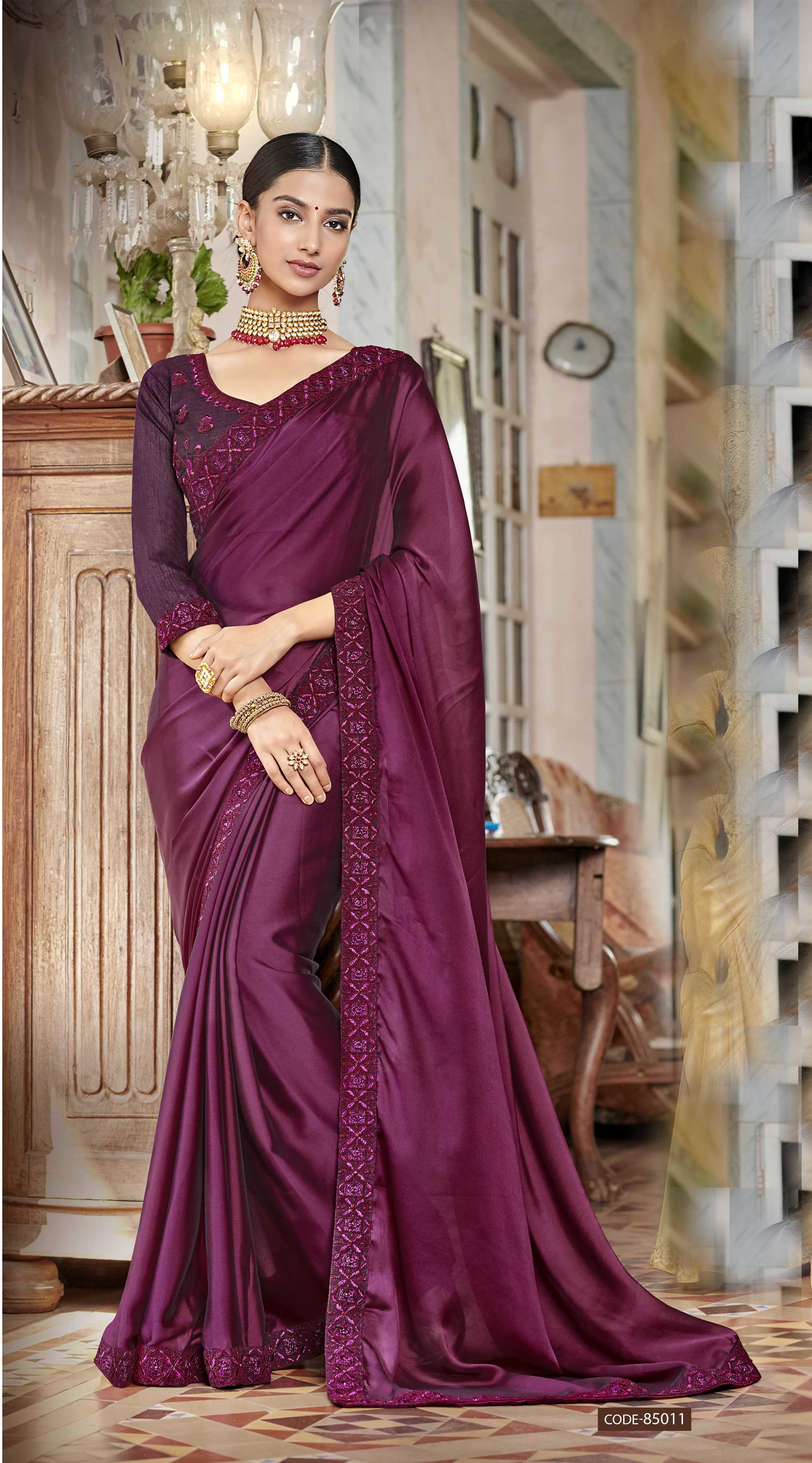 Art Silk Designer Exclusive Georgette Saree
