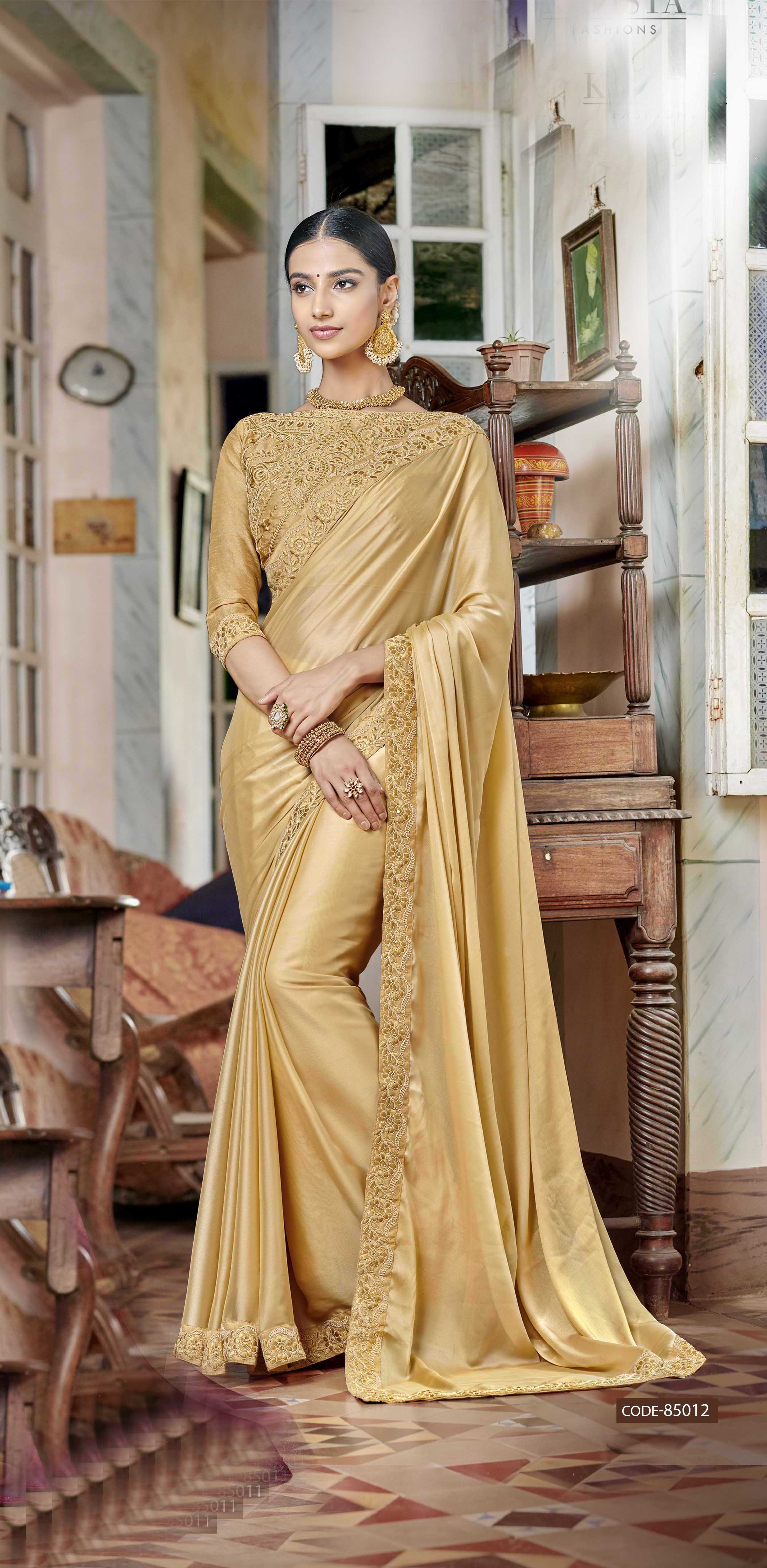 Art Silk Designer Exclusive Georgette Saree