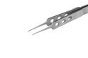 Hoskin Corneal Forceps - Steel Surgical Instrument For Ophthalmic Usage | Precision Design, Ideal For Vitrectomy Procedures