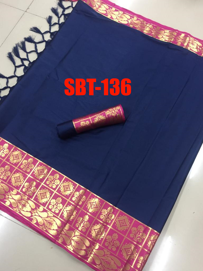 Multi Colour Cotton Silk Sarees