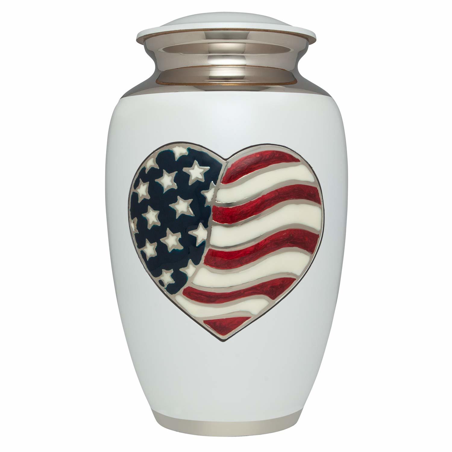 Elegant Aluminium Ashes Urn