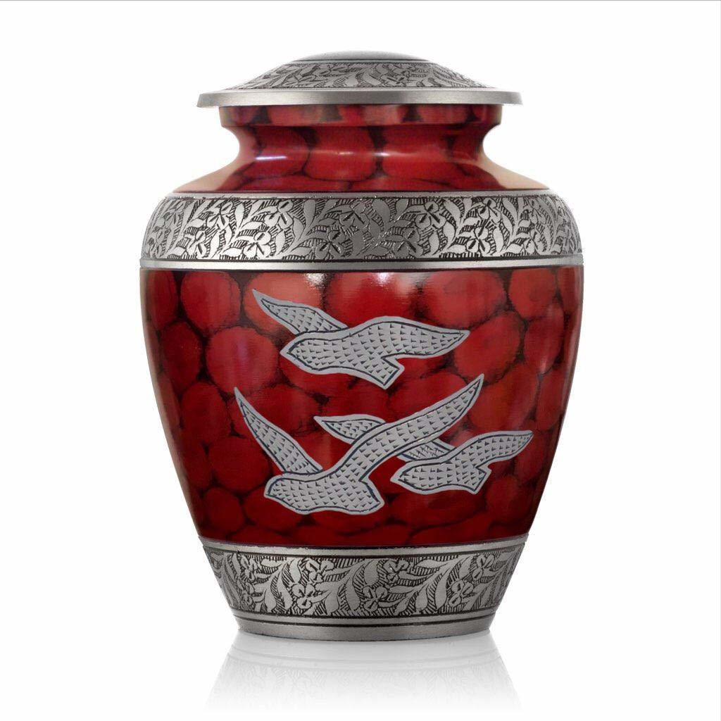 Spirit Vessel Aluminium Cremation Urn For Ashes