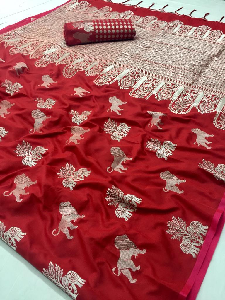 Multy Fancy Pure Silk Saree