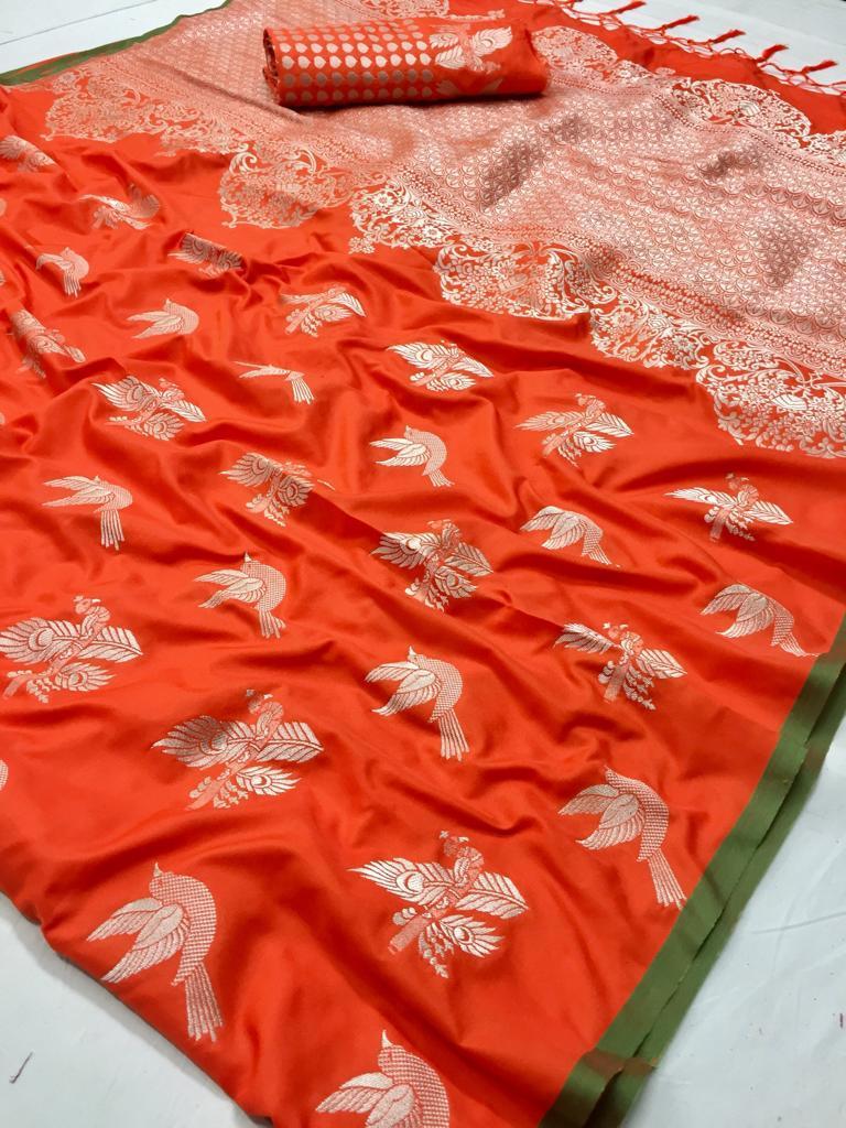 Multy Fancy Pure Silk Saree