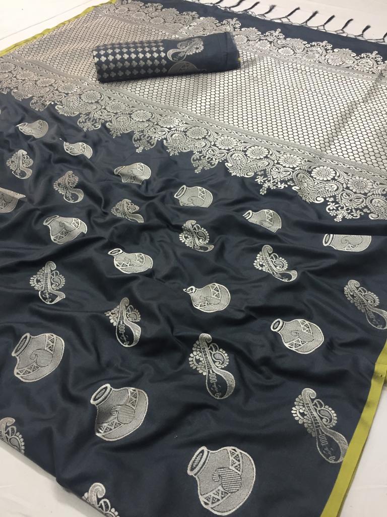 Multy Fancy Pure Silk Saree